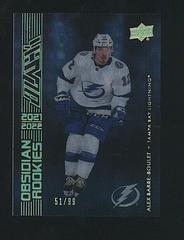 Alex Barre Boulet [Gold] #OR-14 Hockey Cards 2021 SPx UD Black Obsidian Rookies Prices
