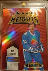 Guy Lafleur [Red] Hockey Cards 2021 Upper Deck Stature Legendary Heights Prices
