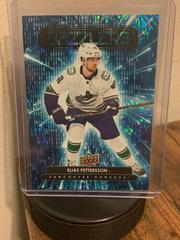 Elias Pettersson [Blue] Hockey Cards 2022 Upper Deck Dazzlers Prices