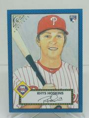Rhys Hoskins [Blue] Baseball Cards 2018 Topps Gallery Heritage Prices