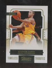 Stephen Curry [Timeless Tributes Platinum] Basketball Cards 2009 Panini Classics Prices