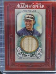 Alex Rodriguez #MFR-AR Baseball Cards 2022 Topps Allen & Ginter Mini Framed Relics Prices