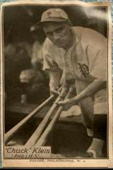 Chuck Klein Baseball Cards 1929 R315 Prices