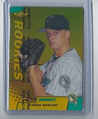 A. J. Burnett [Gold Refractor] #289 Baseball Cards 1999 Finest Prices