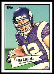 Toby Gerhart #52B-34 Football Cards 2010 Topps 1952 Bowman Prices