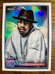 Allen Iverson [White Refractor] Basketball Cards 2021 Topps Finest Prices