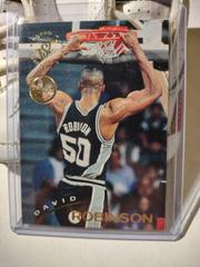 David Robinson [Members Only] Basketball Cards 1994 Stadium Club Prices