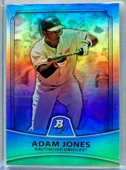 Adam Jones [Refractor] #54 Baseball Cards 2010 Bowman Platinum Prices