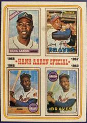 Hank Aaron [Aaron Special 1966-69] Baseball Cards 1974 Topps Prices
