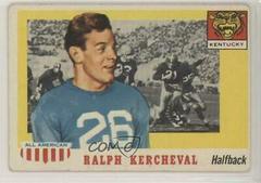 Ralph Kercheval Football Cards 1955 Topps All American Prices