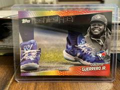 Vladimir Guerrero Jr. [Black] #FF-12 Baseball Cards 2022 Topps Flashiest Feet Prices