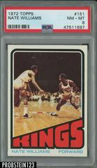 Nate Williams #151 Basketball Cards 1972 Topps Prices