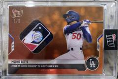 Los Angeles Dodgers [Orange] #1002 Baseball Cards 2021 Topps Now Prices