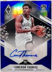 Cameron Thomas [Blue] Basketball Cards 2021 Panini Chronicles Phoenix Rookie Autographs Prices