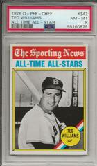 Ted Williams [All Time All Star] Baseball Cards 1976 O Pee Chee Prices