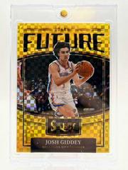 Josh Giddey [Gold Prizm] #24 Basketball Cards 2021 Panini Select Future Prices