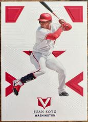 Juan Soto [Blue] #20 Baseball Cards 2022 Panini Chronicles Vertex Prices