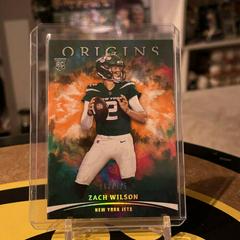 Zach Wilson [SP] #102 Football Cards 2021 Panini Origins Prices