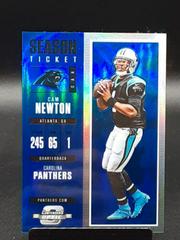 Cam Newton [Blue] Football Cards 2017 Panini Contenders Optic Prices