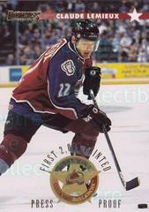 Claude Lemieux [Press Proof] #23 Hockey Cards 1996 Donruss Prices