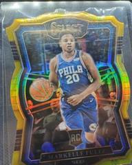 Markelle Fultz [Die Cut Gold Prizm] Basketball Cards 2017 Panini Select Prices