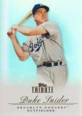 Duke Snider #17 Baseball Cards 2012 Topps Tribute Prices