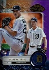Matt Manning [Class 3 Purple] #2 Baseball Cards 2022 Topps Gold Label Prices