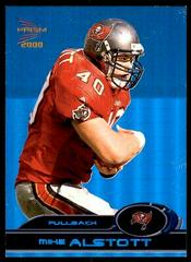 Mike Alstott [Holographic Blue] #88 Football Cards 2000 Pacific Prism Prospects Prices