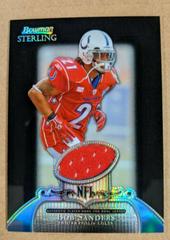 Bob Sanders [Jersey Black Refractor] #BS-BS1 Football Cards 2006 Bowman Sterling Prices