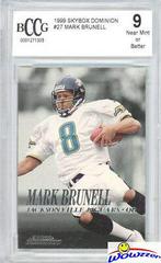 Mark Brunell #27 Football Cards 1999 Skybox Dominion Prices
