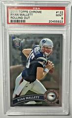 Ryan Mallett [Rolling Out] #122 Football Cards 2011 Topps Chrome Prices