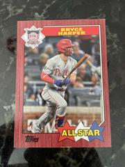 Bryce Harper [Red] #87TB-2 Baseball Cards 2022 Topps 1987 Series 2 Prices
