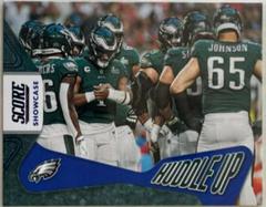 Philadelphia Eagles [Showcase] #2 Football Cards 2023 Panini Score Huddle Up Prices