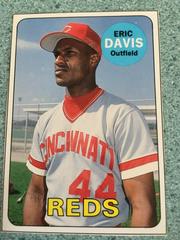 Eric Davis [Hand Cut] Baseball Cards 1990 Baseball Cards Magazine Repli Cards Prices