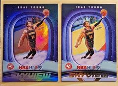 Trae Young [Winter Holo] Basketball Cards 2023 Panini Hoops Skyview Prices