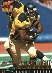 Barry Foster Football Cards 1995 Action Packed Monday Night Football Prices