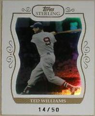 Ted Williams #253 Baseball Cards 2008 Topps Sterling Prices