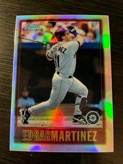 Edgar Martinez [Refractor] Baseball Cards 1997 Topps Chrome Prices