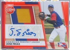 Jose Frias [Orange] #DMS-JF Baseball Cards 2022 Panini Elite Extra Edition DPL Material Signatures Prices