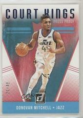 Donovan Mitchell [Press Proof Blue] Basketball Cards 2018 Panini Donruss Court Kings Prices