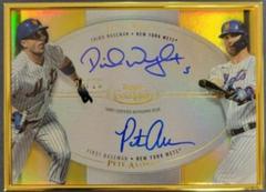 Pete Alonso, David Wright #FDA-WA Baseball Cards 2022 Topps Gold Label Framed Dual Autographs Prices