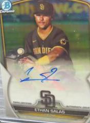 Ethan Salas [SP Variation Autograph] Baseball Cards 2023 Bowman Draft Chrome Prices