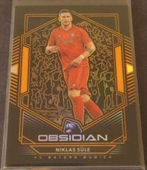 Niklas Sule [Orange] Soccer Cards 2019 Panini Obsidian Prices