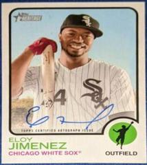 Eloy Jimenez #ROA-EJ Baseball Cards 2022 Topps Heritage Real One Autographs Prices