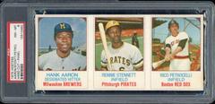 Hank Aaron, Rennie Stennett [Hand Cut Panel] Baseball Cards 1975 Hostess Prices