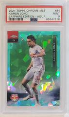 Aaron Long [Aqua] #84 Soccer Cards 2021 Topps Chrome MLS Sapphire Prices