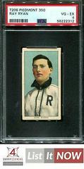 Ray Ryan #NNO Baseball Cards 1909 T206 Piedmont 350 Prices