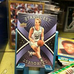 Larry Bird [Cyan] Basketball Cards 2008 Upper Deck Starquest Prices