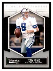 Tony Romo Football Cards 2010 Panini Classics Prices