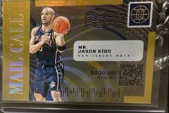 Jason Kidd [Gold] #19 Basketball Cards 2021 Panini Illusions Mail Call Prices